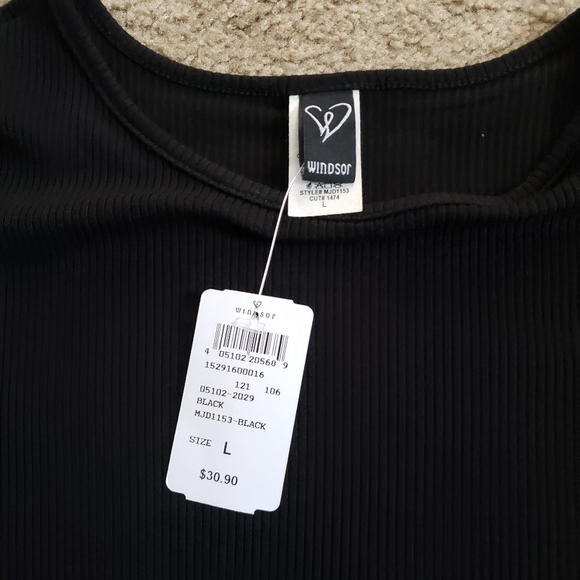 Windsor Black Cut Out Ruched Dress - Picture 5 of 7